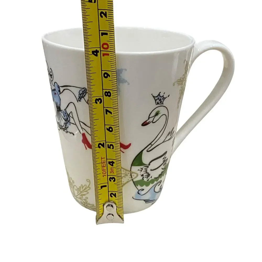 ONE Lenox Porcelain Mug - “12 Days of Christmas” (Days 7, 8, 9) Replacement Cup